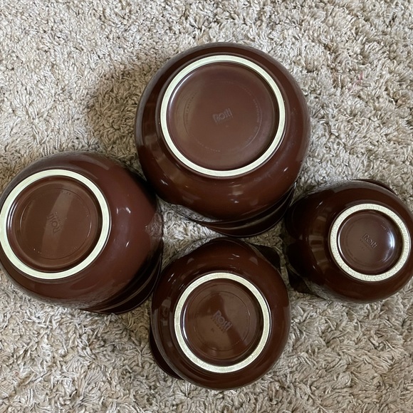 SOLD Vintage Melamine Rosti Denmark Mixing Bowl Set - Picture 4 of 12